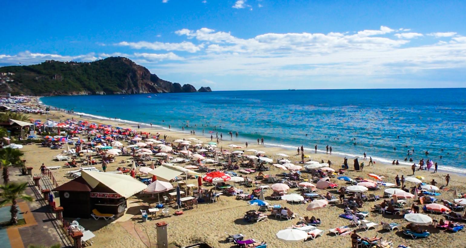 Kleopatra Aydin Hotel Alanya Bagian luar foto