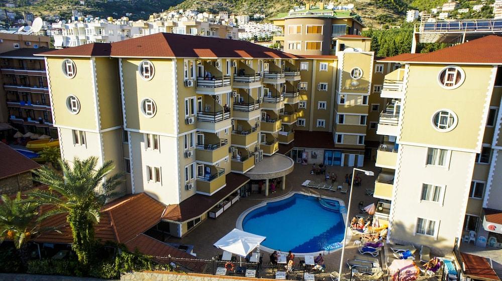 Kleopatra Aydin Hotel Alanya Bagian luar foto